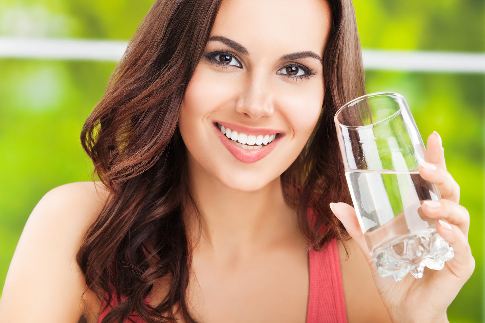 Healthy water and healthy skin go together.